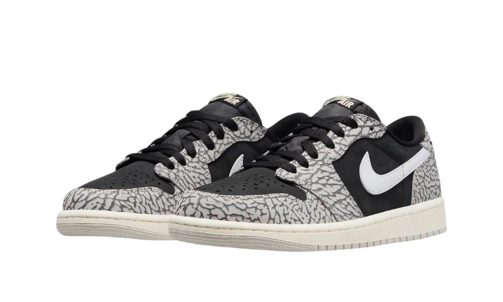 Jordan 1 Retro Low OG Black Cement