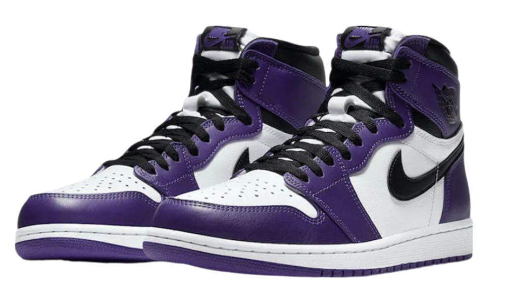 Jordan 1 Retro High Court Purple White