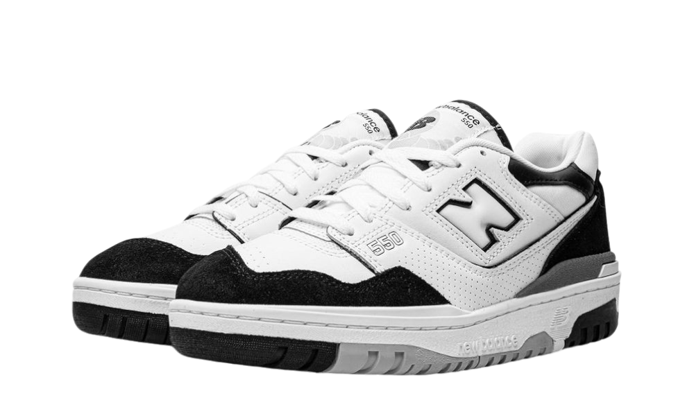 New Balance 550 White Black Rain Cloud