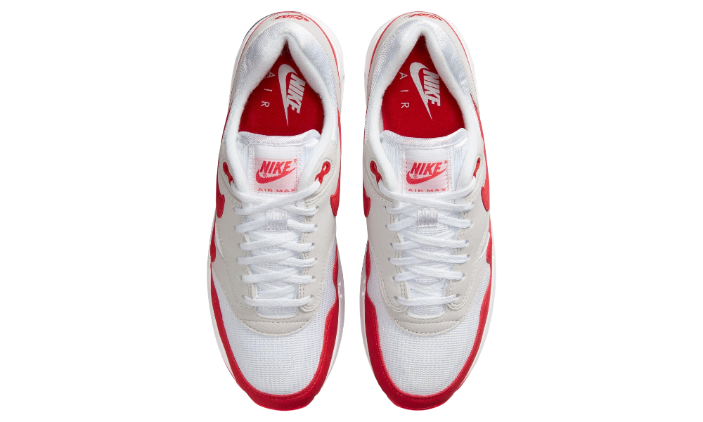 Nike air max full red top