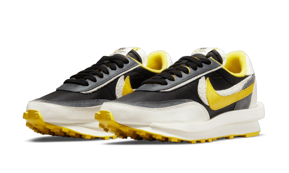 Nike LD Waffle sacai Undercover Black Bright Citron