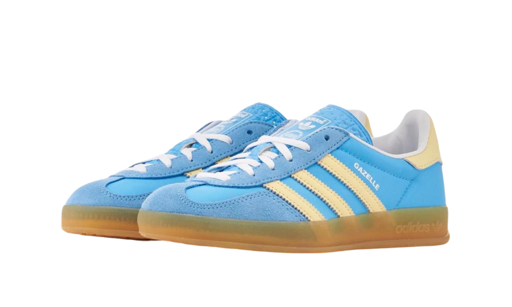 adidas Gazelle Indoor Semi Blue Burst Almost Yellow