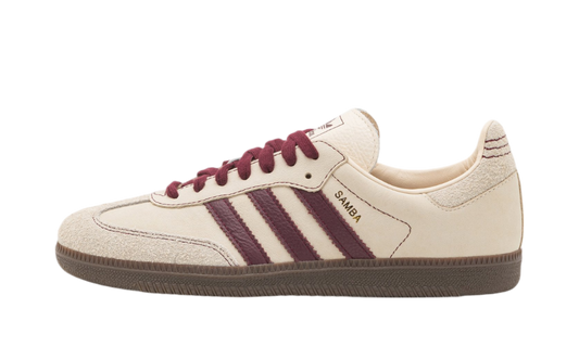 Adidas Samba OG Wonder White Maroon