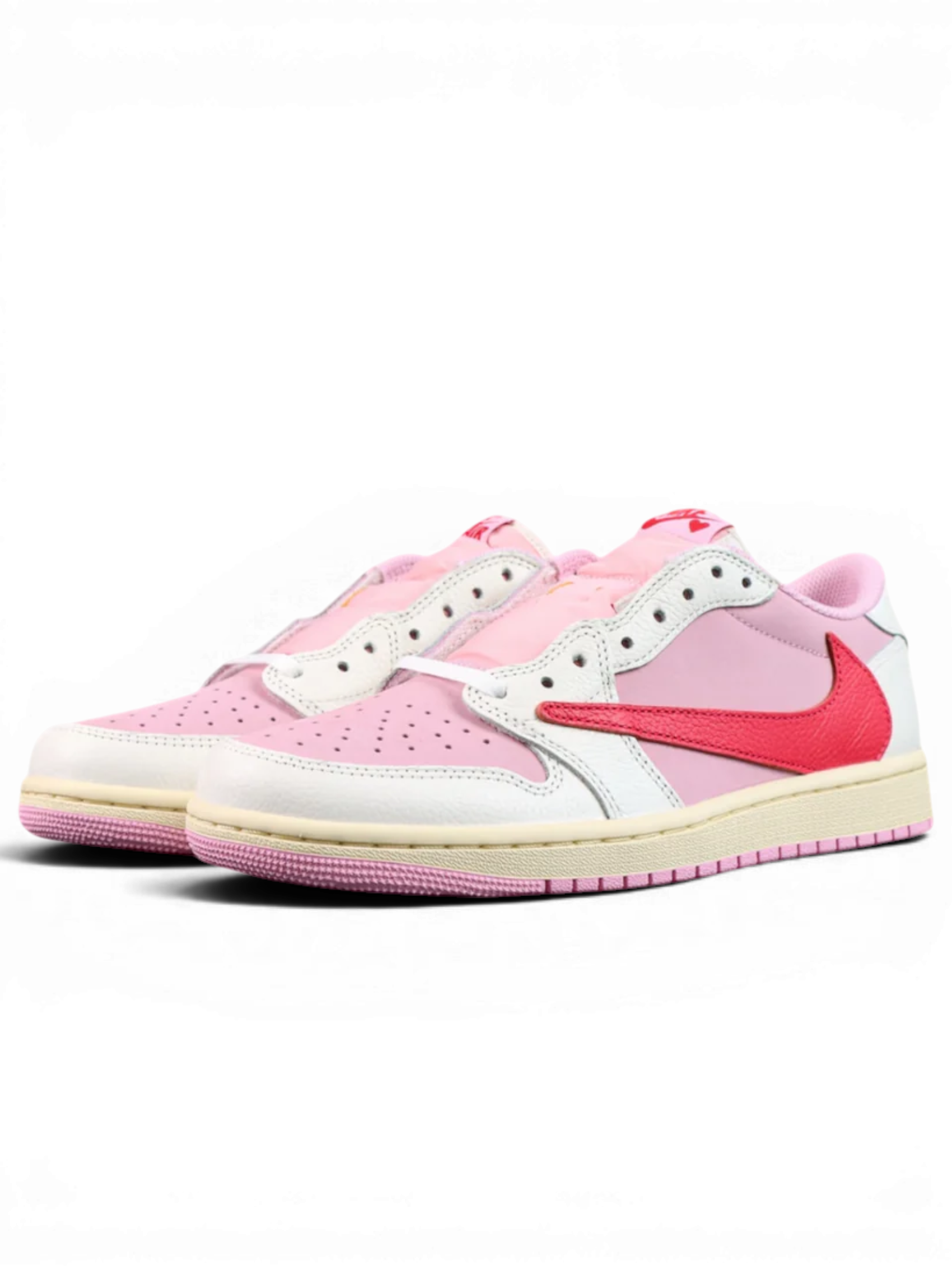 Air Jordan 1 Retro Low OG SP Travis Scott Sail Tropical Pink
