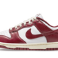 Nike Dunk Low PRM Vintage Team Red