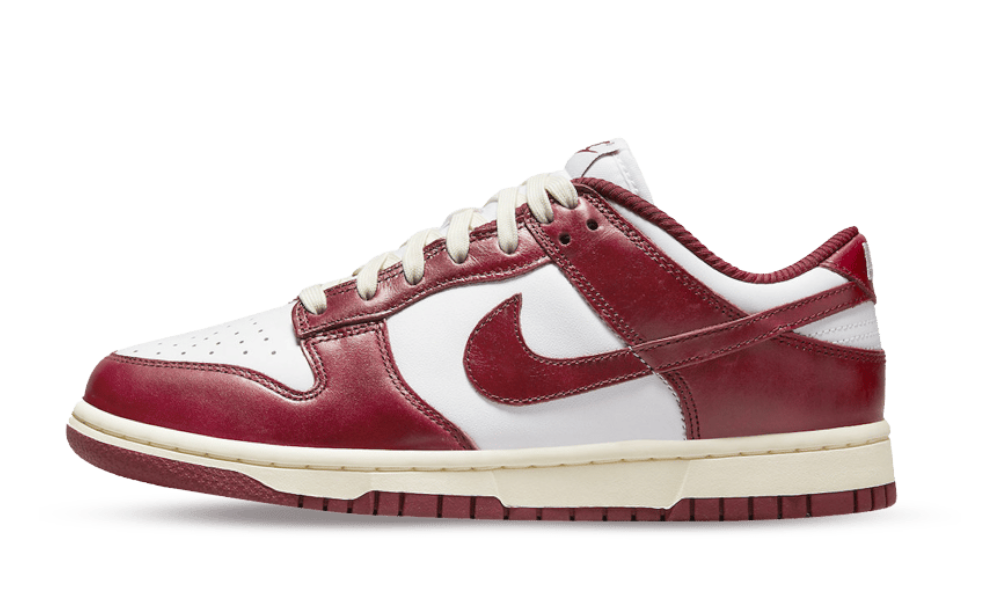 Nike Dunk Low PRM Vintage Team Red