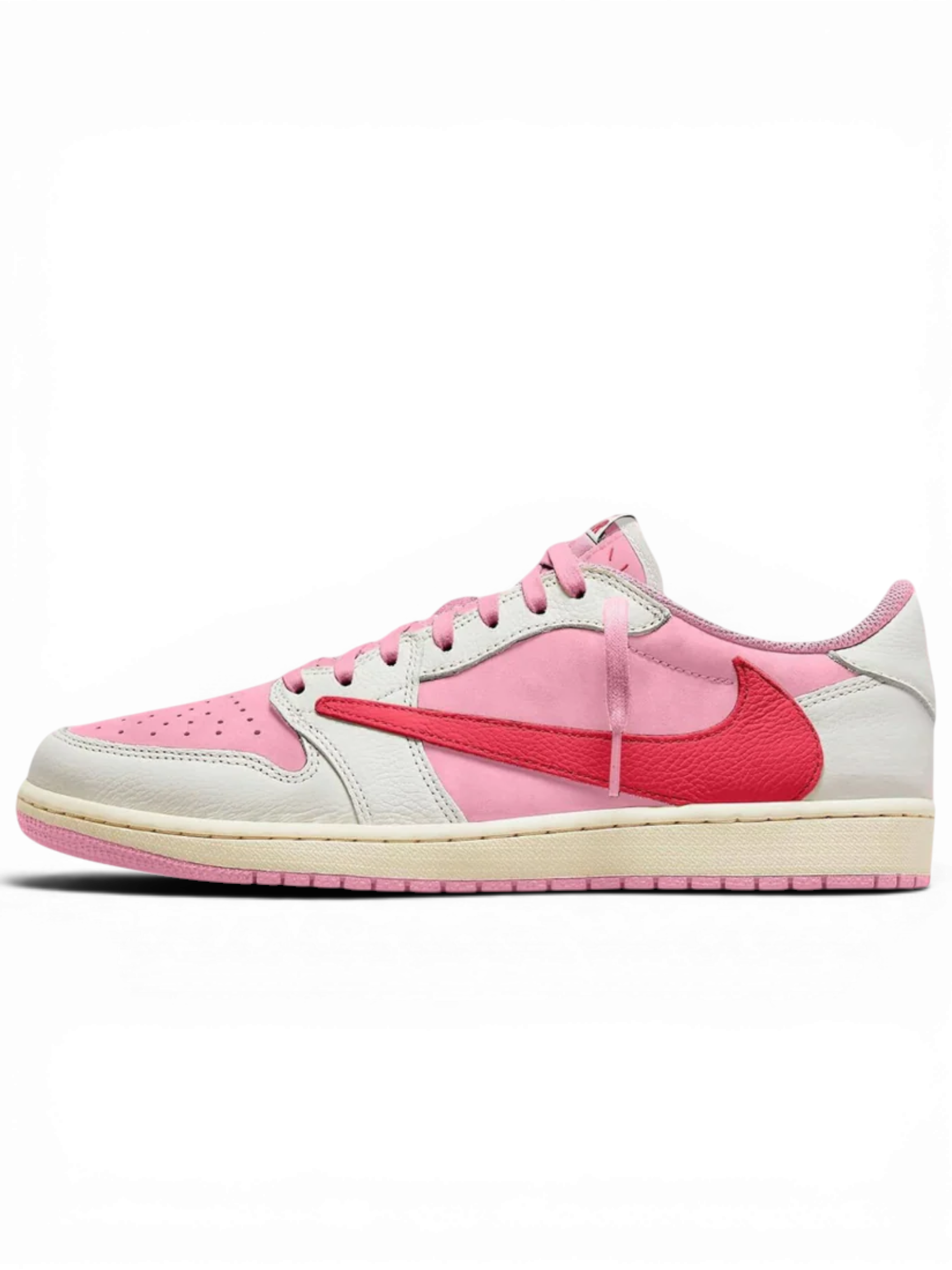 Air Jordan 1 Retro Low OG SP Travis Scott Sail Tropical Pink