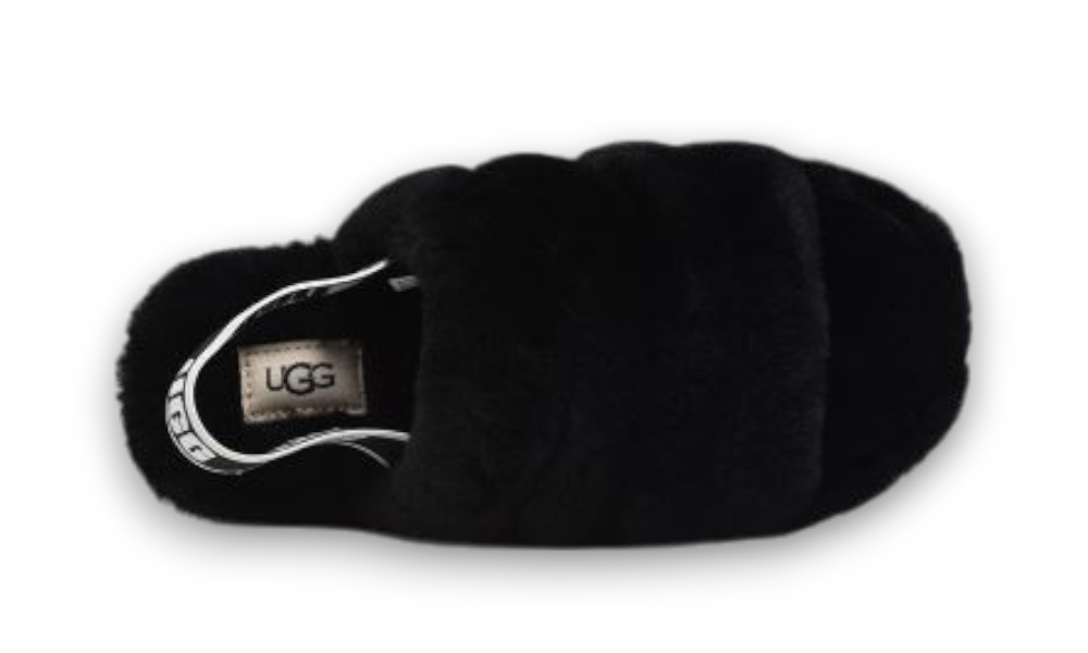 UGG Fluff Yeah Slide Black