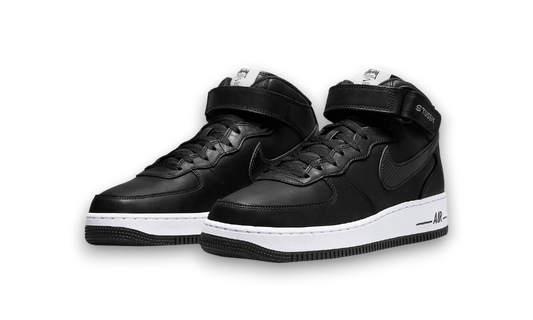 Nike Air Force 1 Mid Stussy Black White