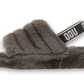 UGG Fluff Yeah Slide Charcoal