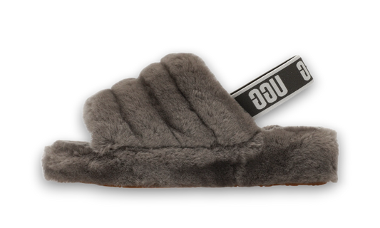 UGG Fluff Yeah Slide Charcoal