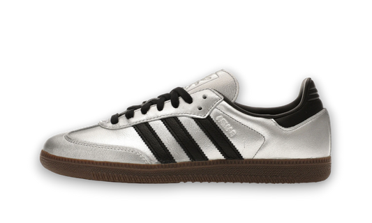 Adidas Samba OG Silver Metallic Black Gum