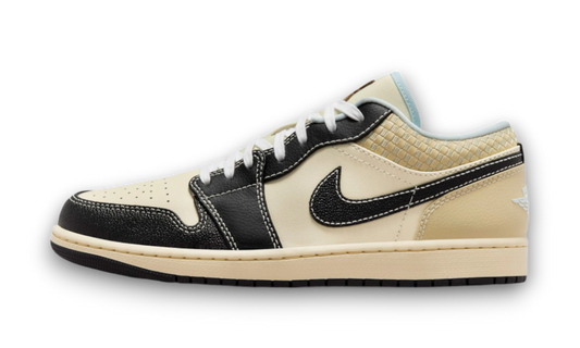 Jordan 1 Low SE Coconut Milk Black Muslin