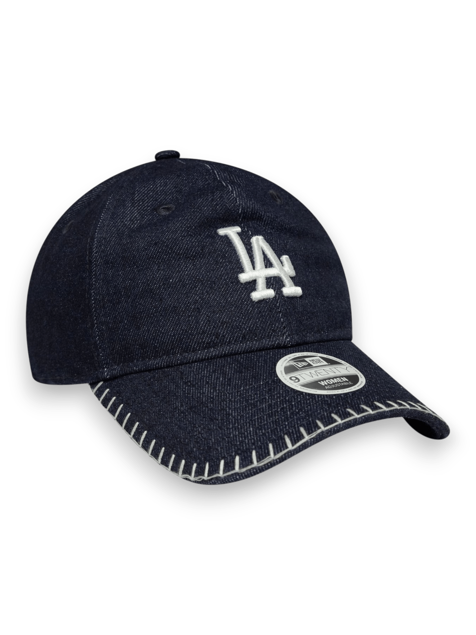 New Era 9TWENTY LA Dodgers MLB Denim Stitch Blue Navy