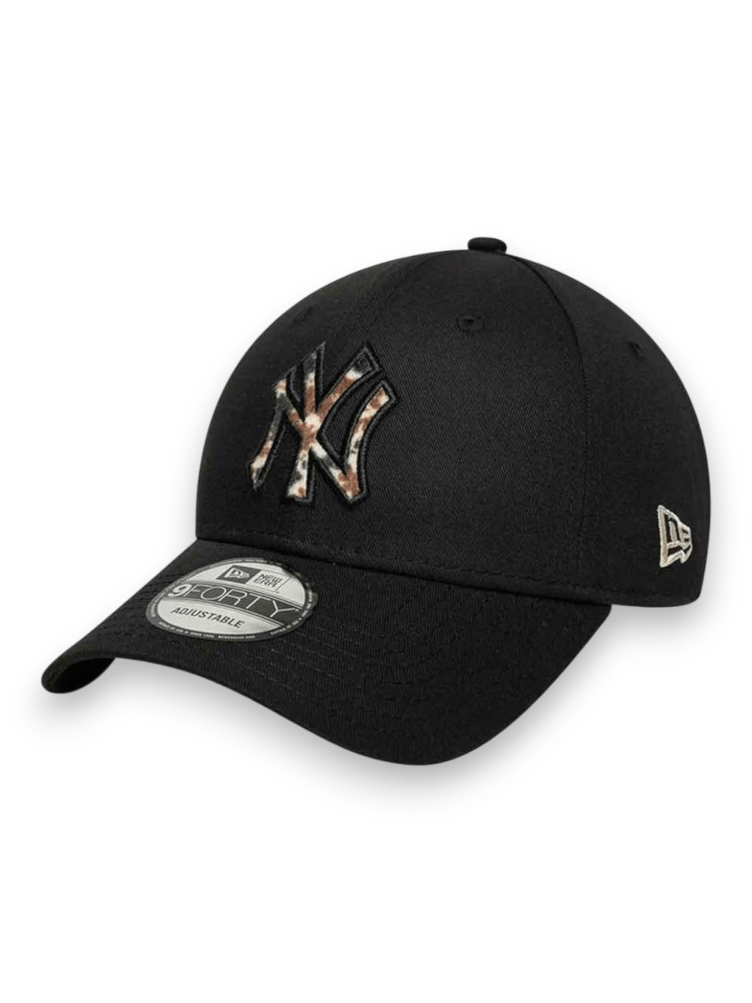New Era Cap 9FORTY New York Cow Print Black