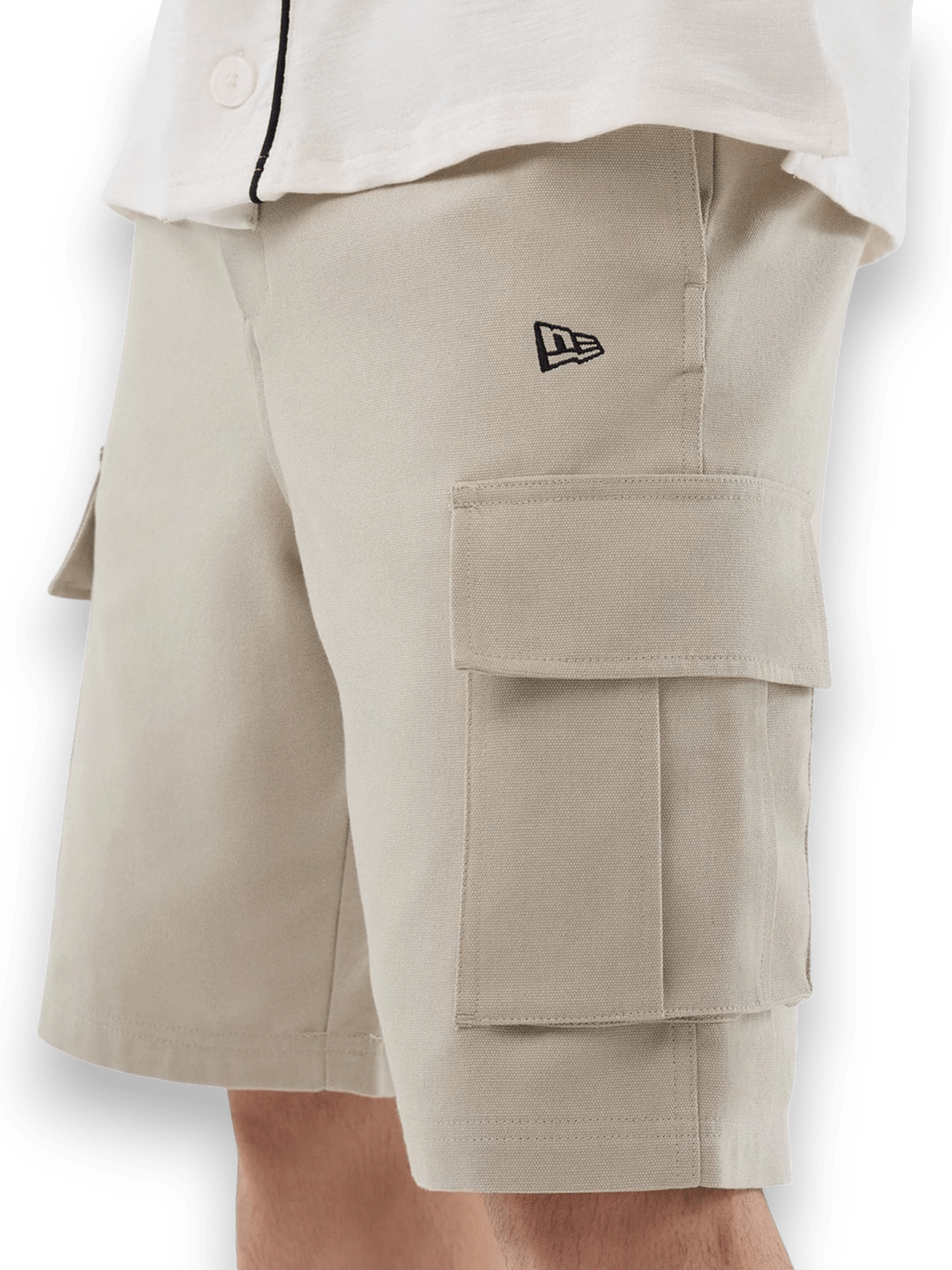 New Era Shorts Cargo Beige