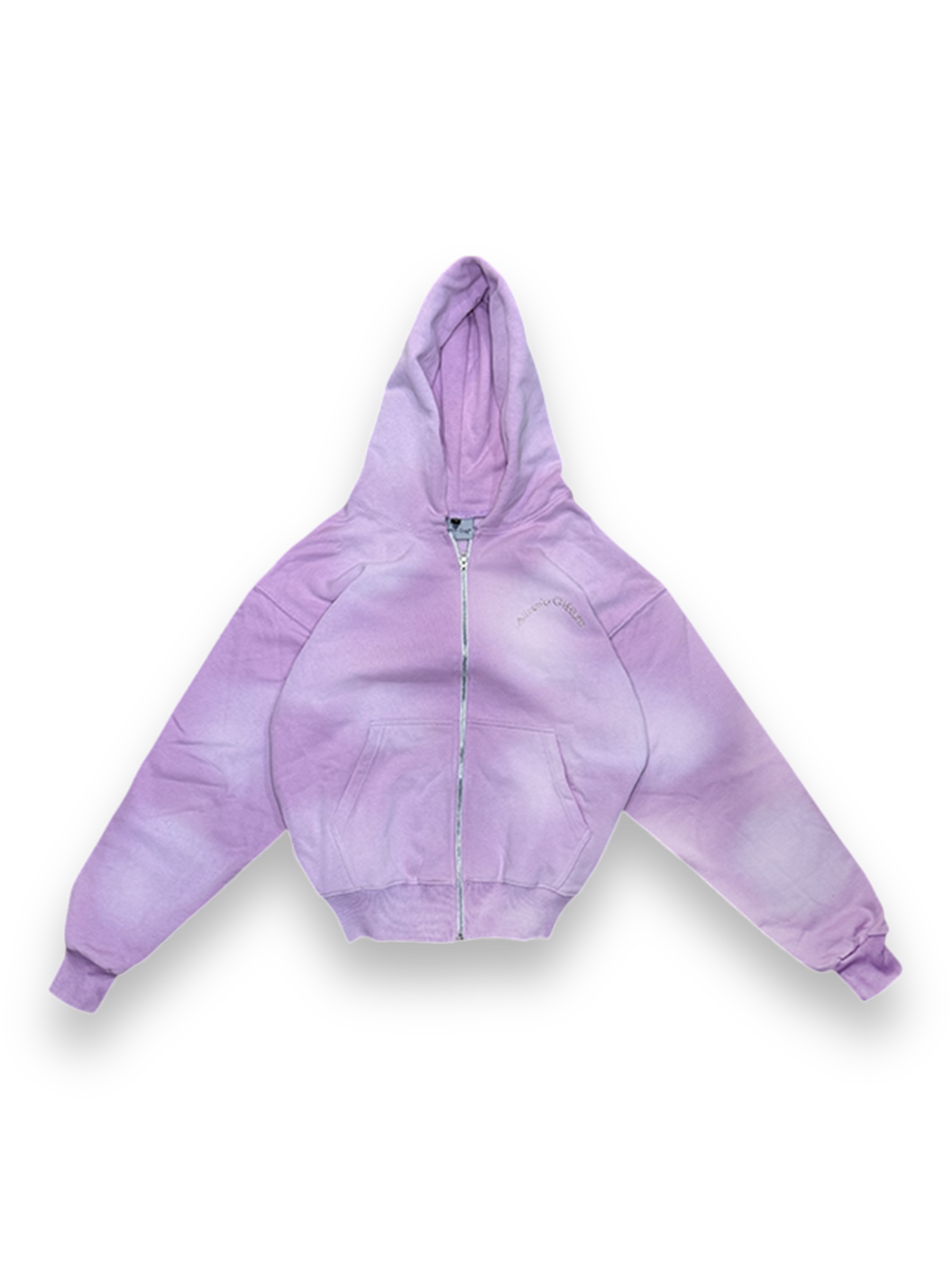 Alessio Giffi Sun Faded Bubblegum Zip hoodie