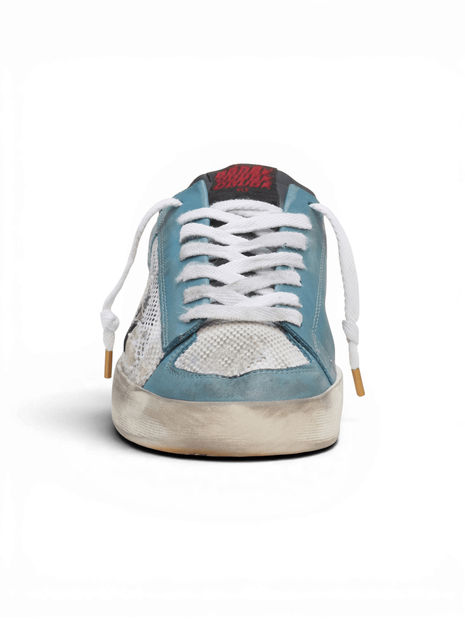 Golden Goose Stardan Petroleum, White And Black