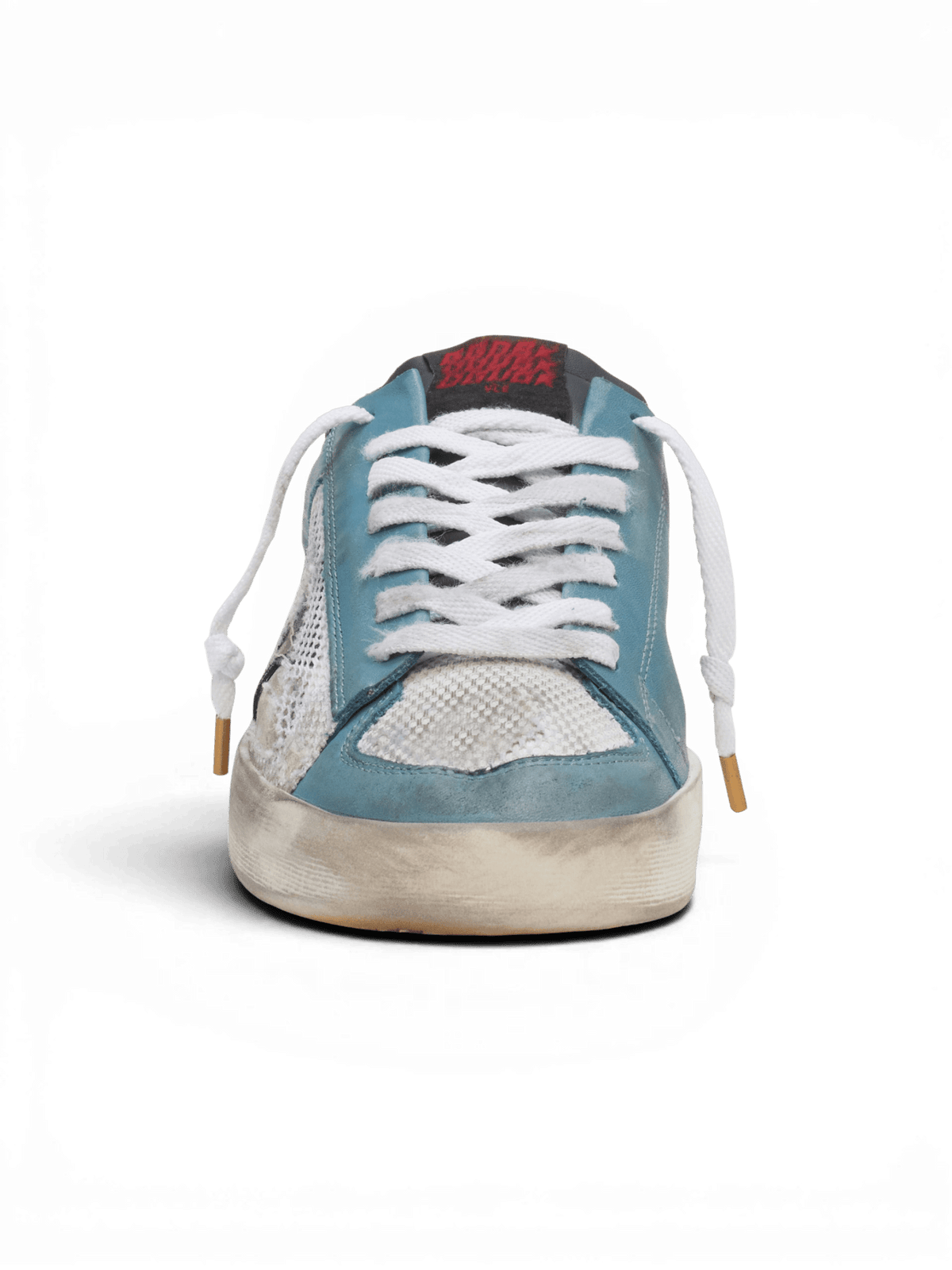 Golden Goose Stardan Petroleum, White And Black