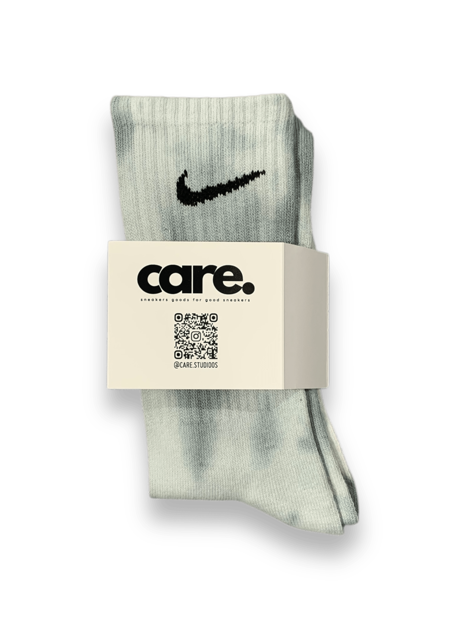 Nike Tie Dye Socks Grey by CARE STUDIOS