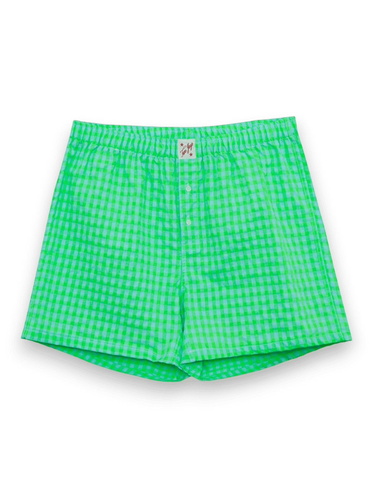 Twojeys Green Checkered Boxers