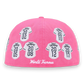 Supreme Jerseys Box Logo New Era Fitted Hat Pink