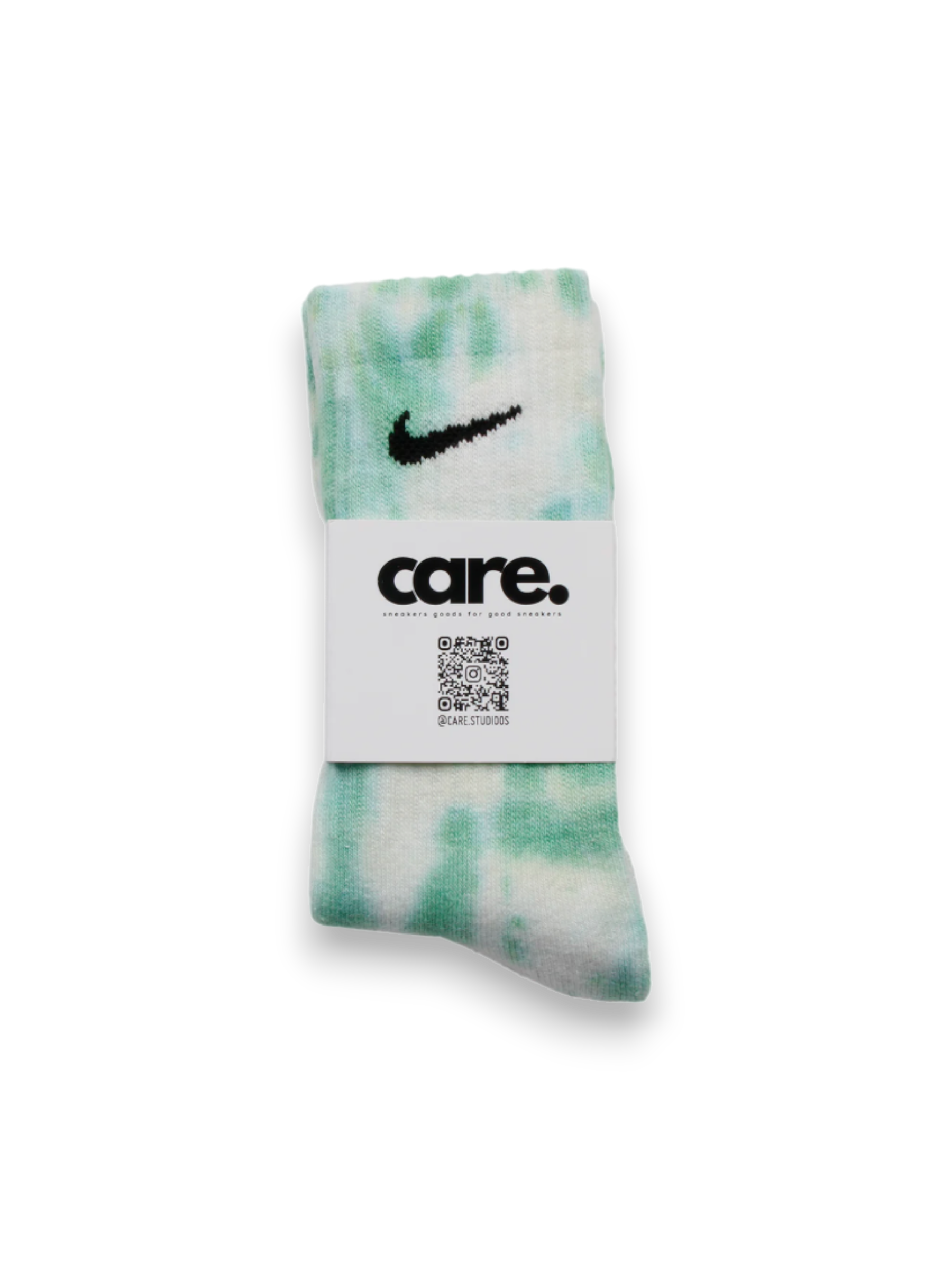 Nike Tie Dye Socks Avocado by CARE STUDIOS