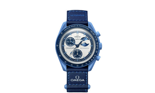 Omega x Swatch Mission to the super blue moonphase