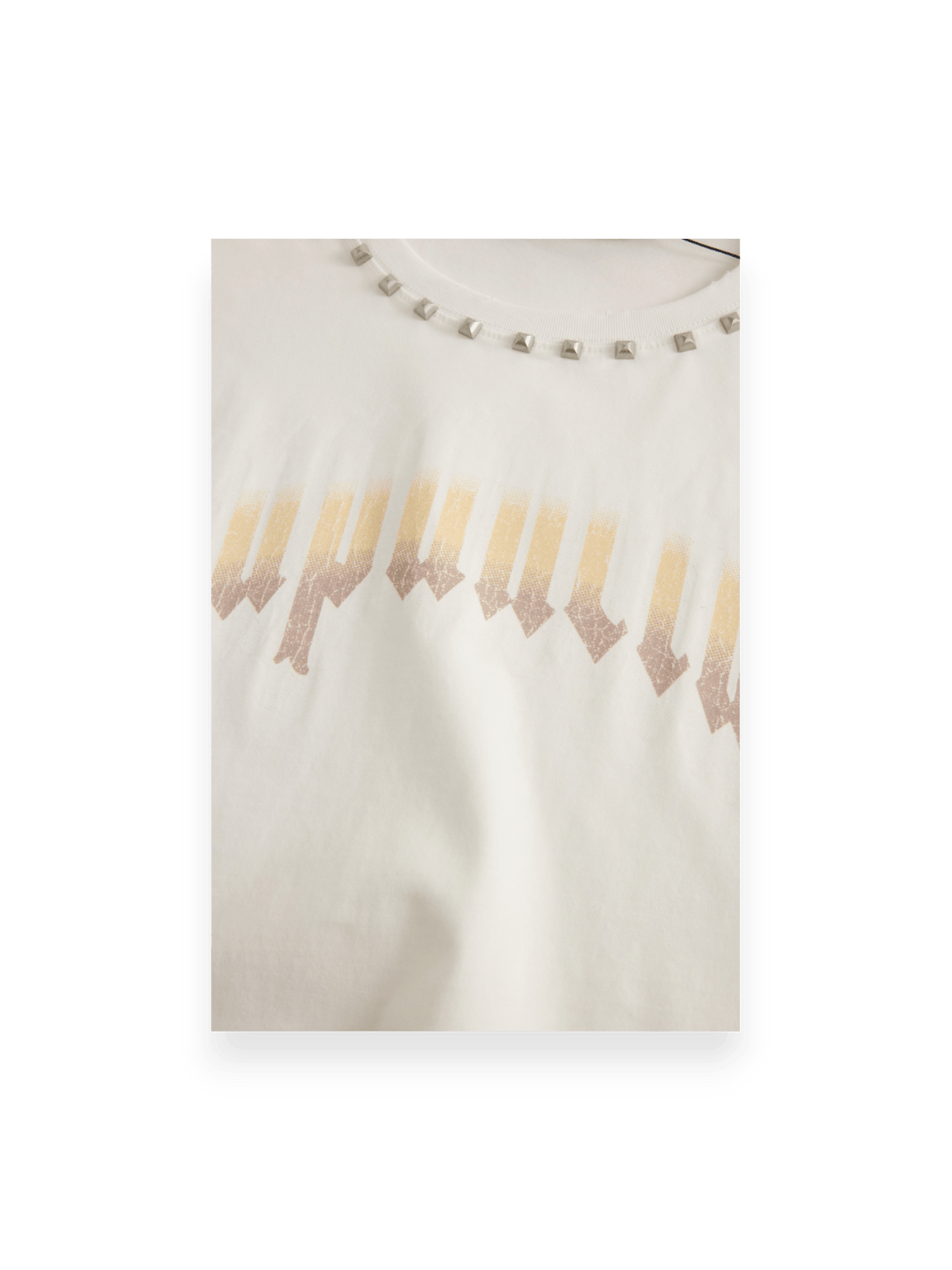 Acupuncture Punker Tee Off-White