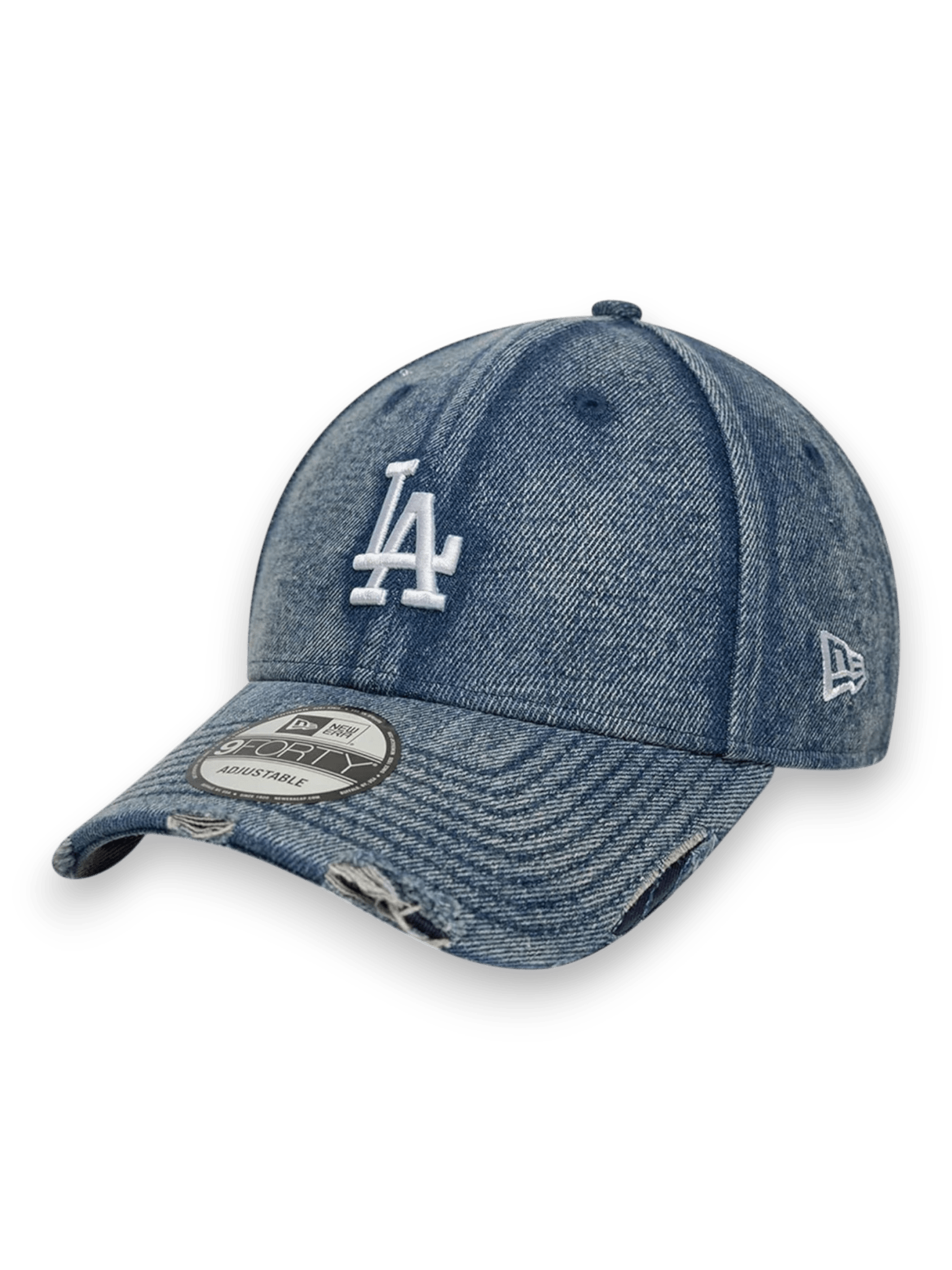 New Era Cap 9FORTY LA Dodgers MLB Acid Wash Light Blue