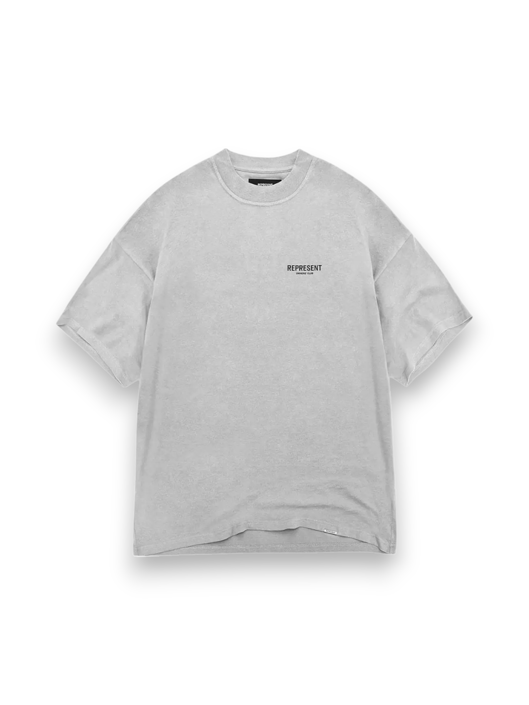 Represent Owners Club T-Shirt Ash Grey/Black