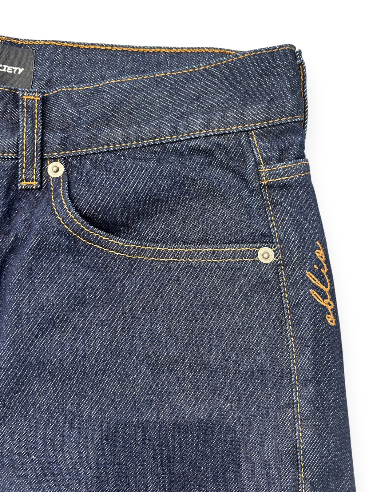 Oblio Society Jeans Denim Indaco