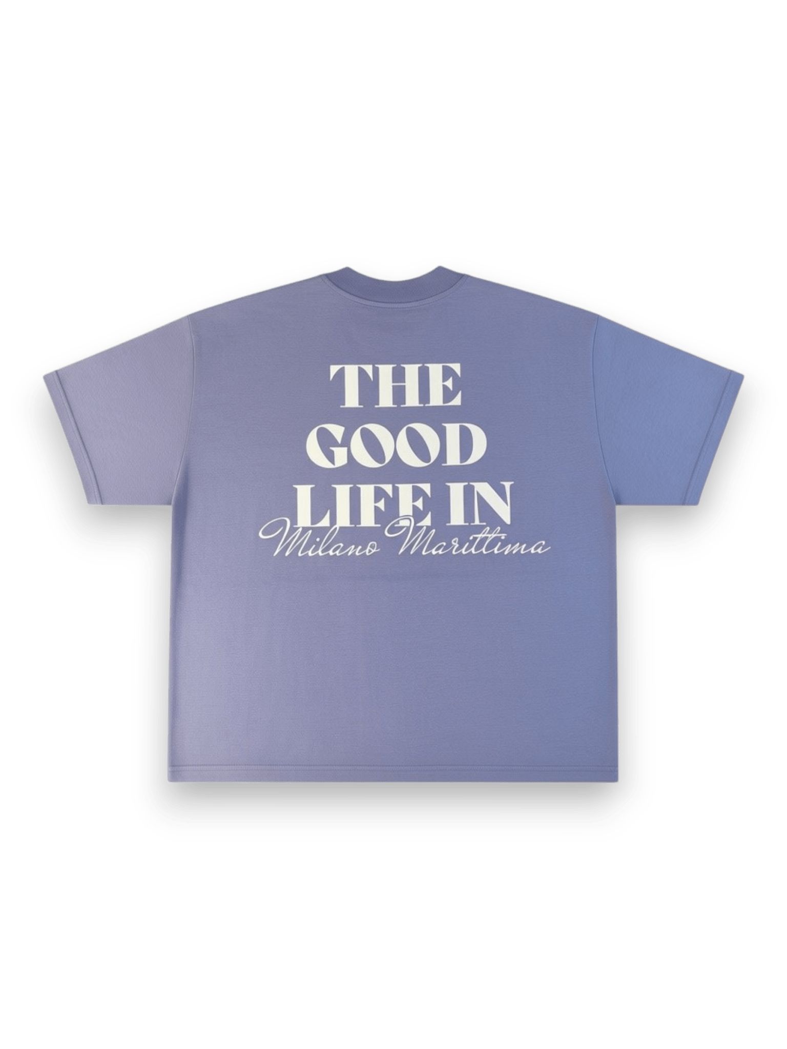 Oblio T-shirt Purple THE GOOD LIFE IN MILANO MARITTIMA
