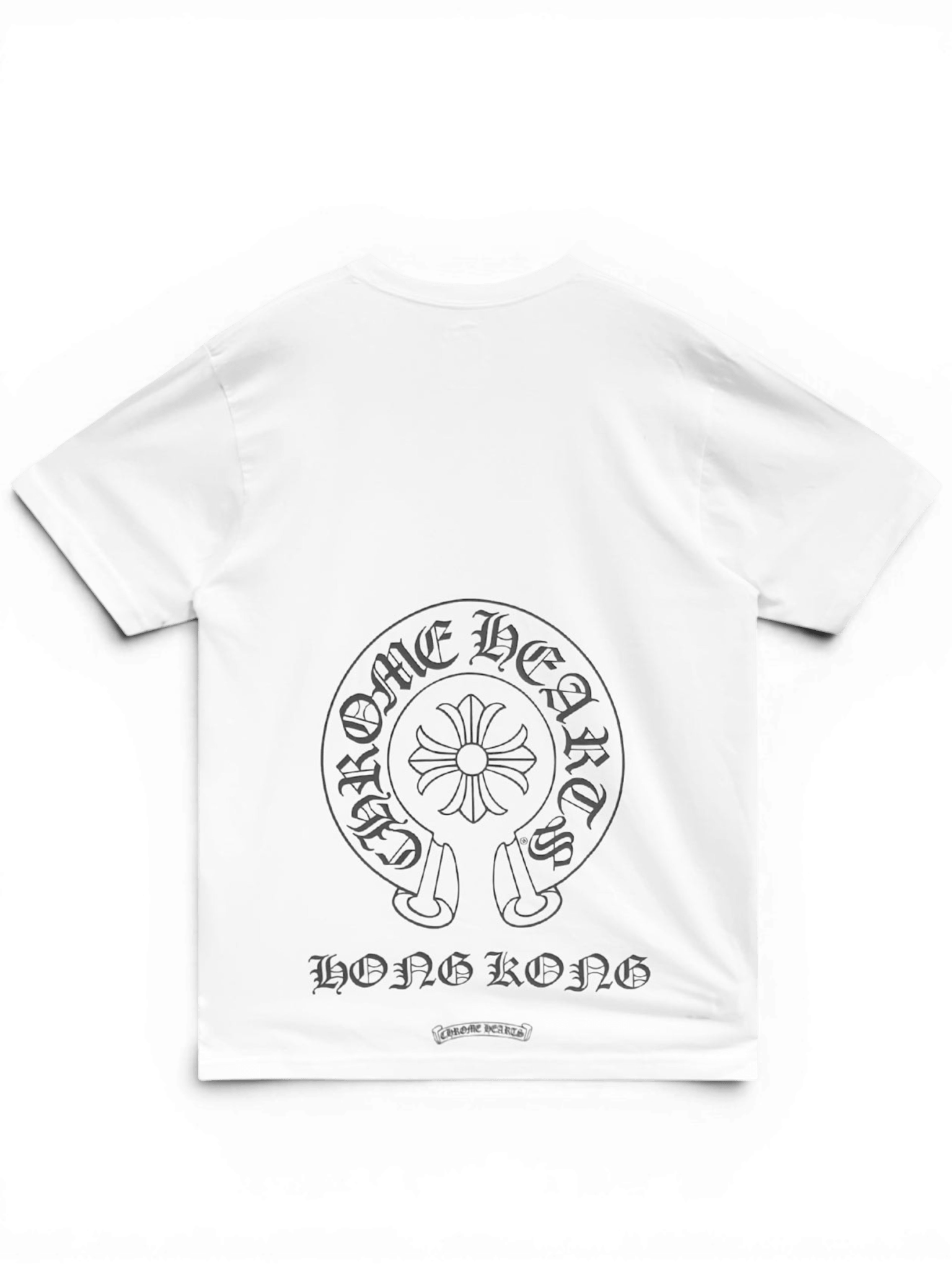Chrome Hearts Hong Kong Horseshoe Pocket Tee White