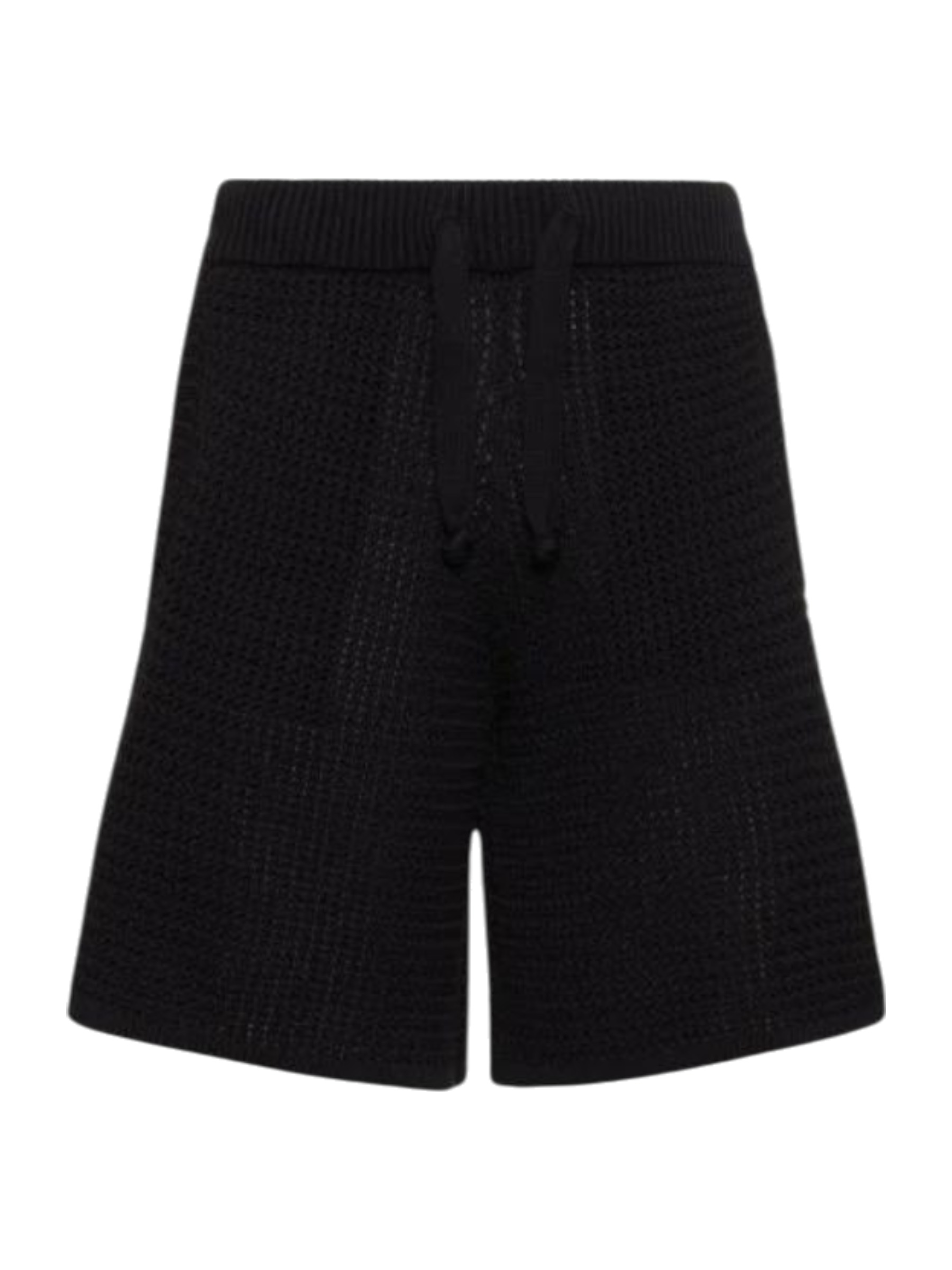 Garment  Crochet Shorts Black