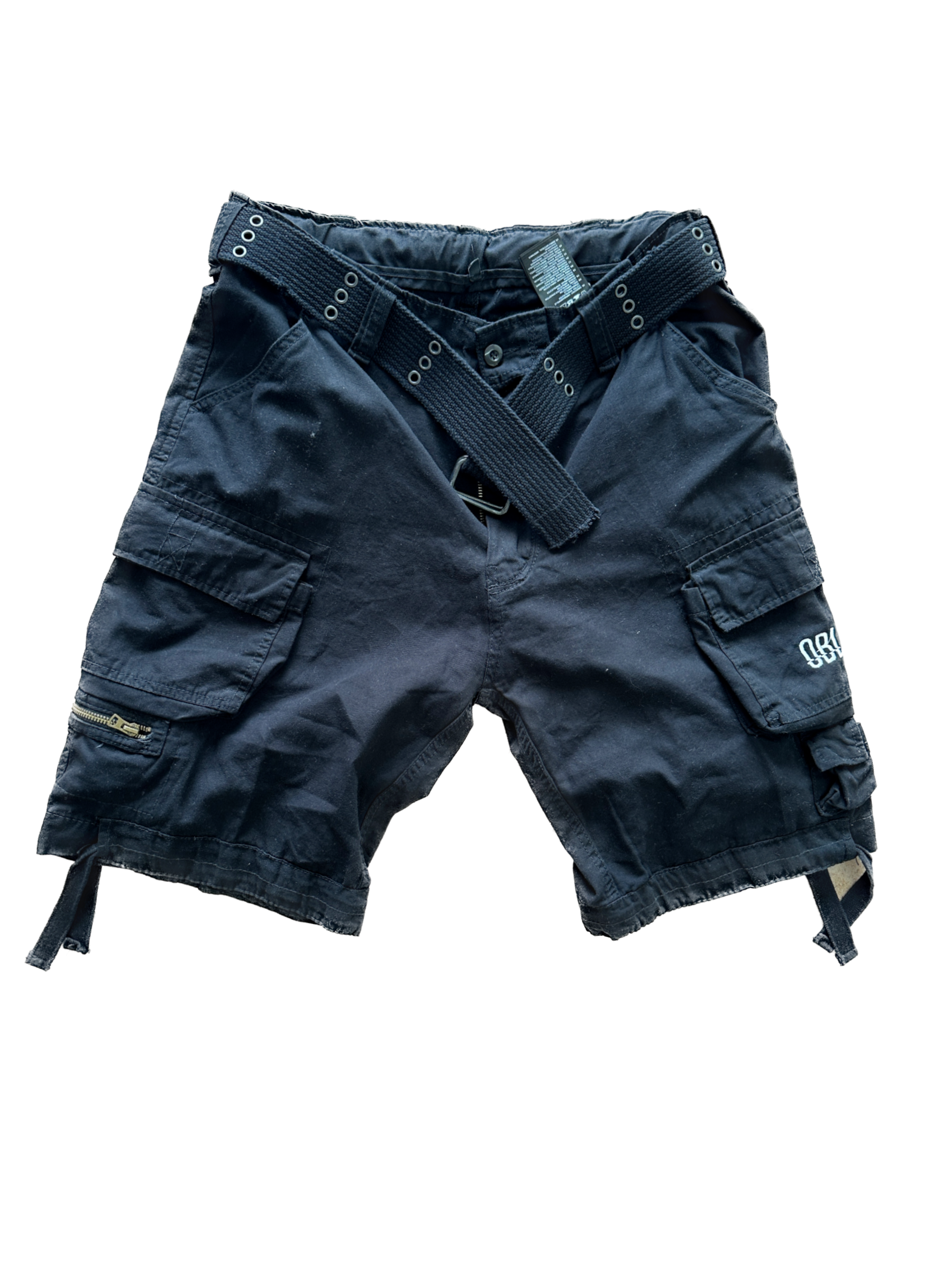 Oblio Cargo Shorts Black