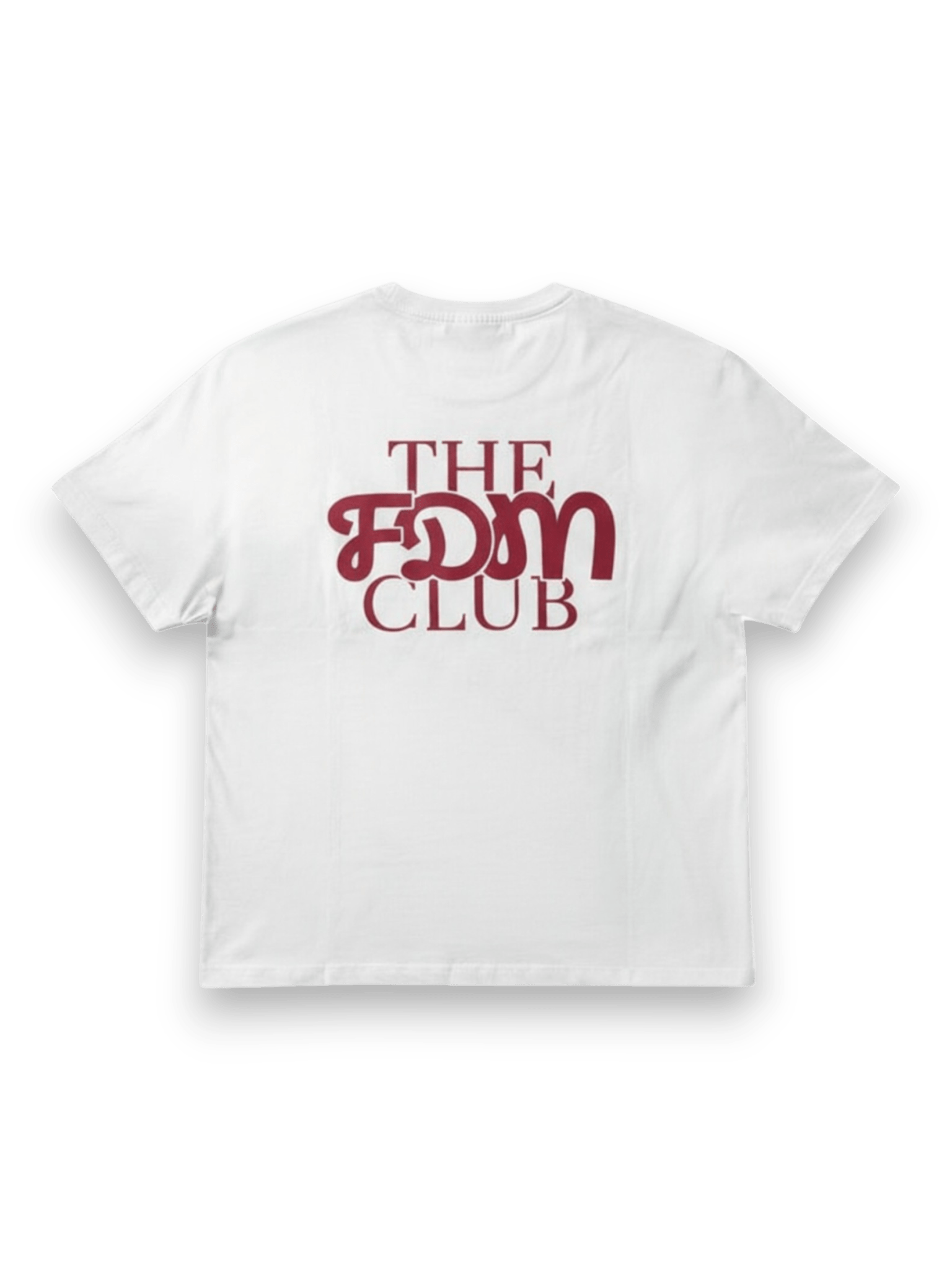 Oblio T-shirt The FDM Club White/Red