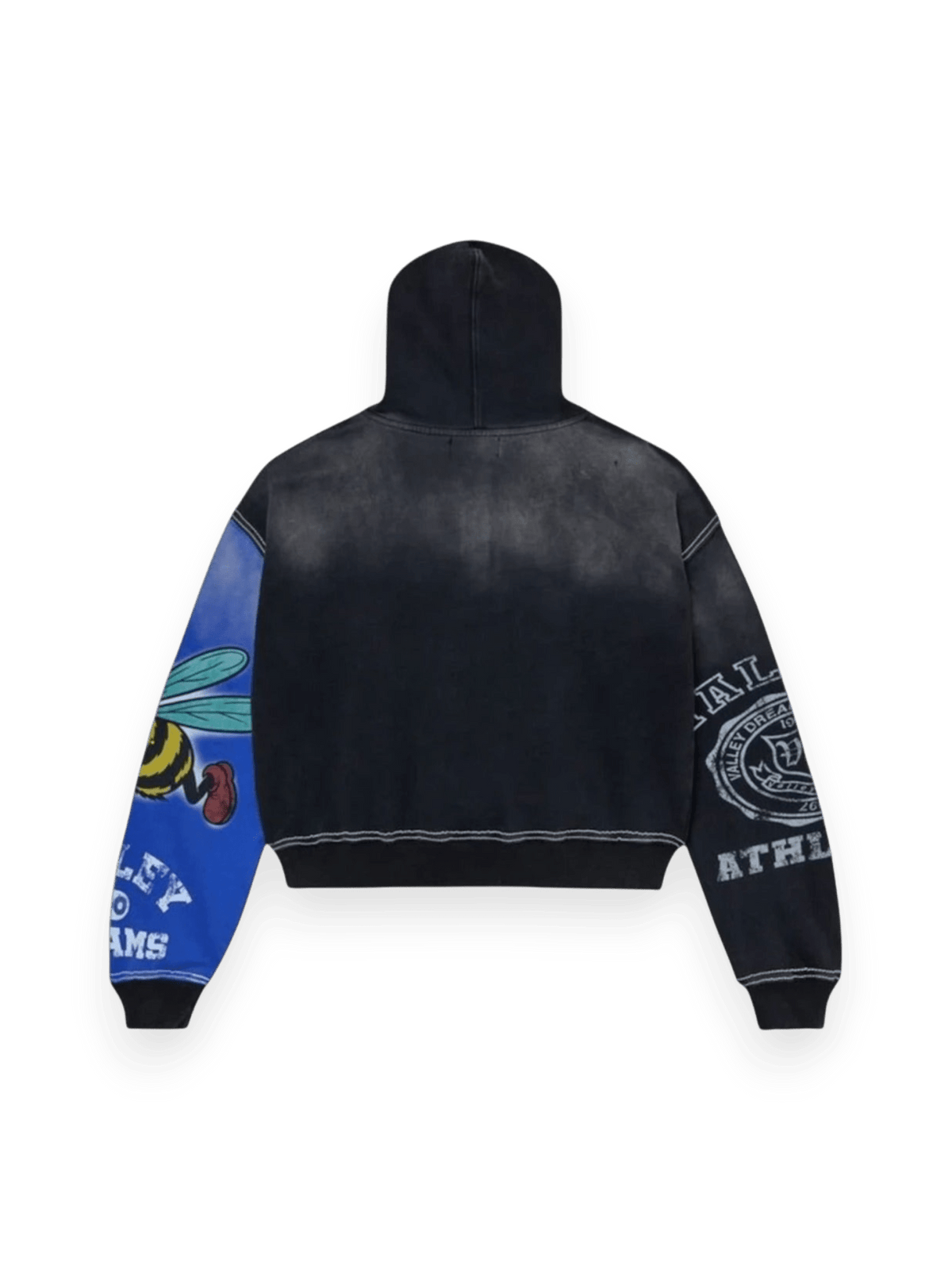 Vale Forever Bipolar Zip Up Hoodie Blue/Black