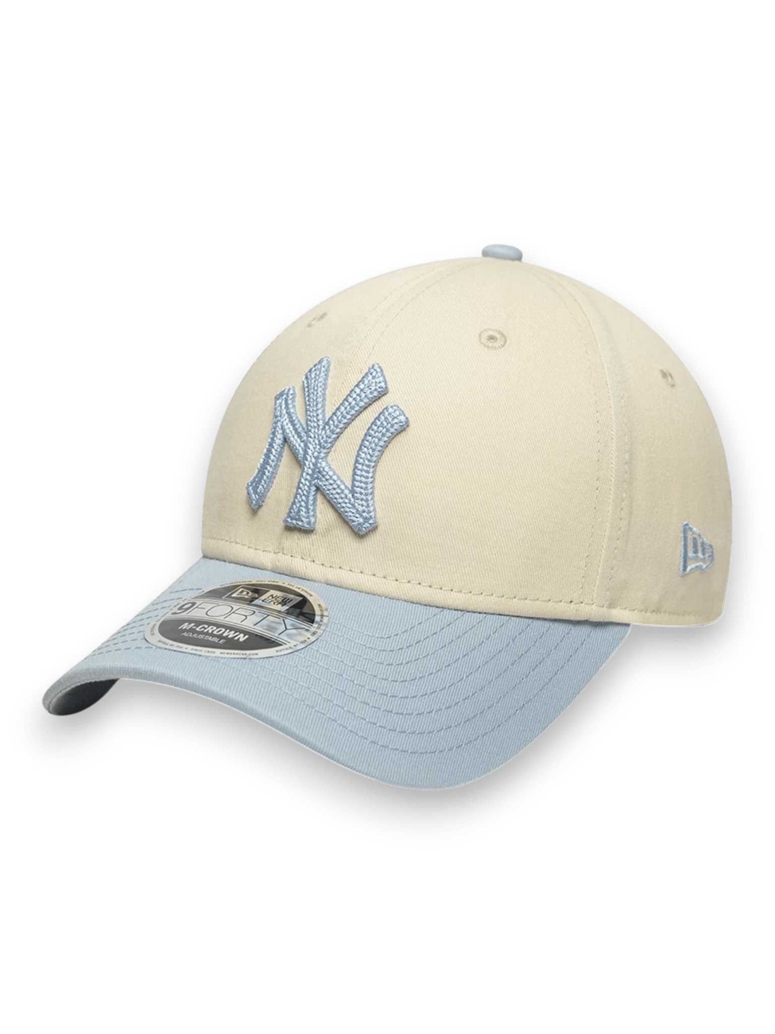 New Era Cap 9FORTY M-Crown New York Yankees MLB Side Script Cream