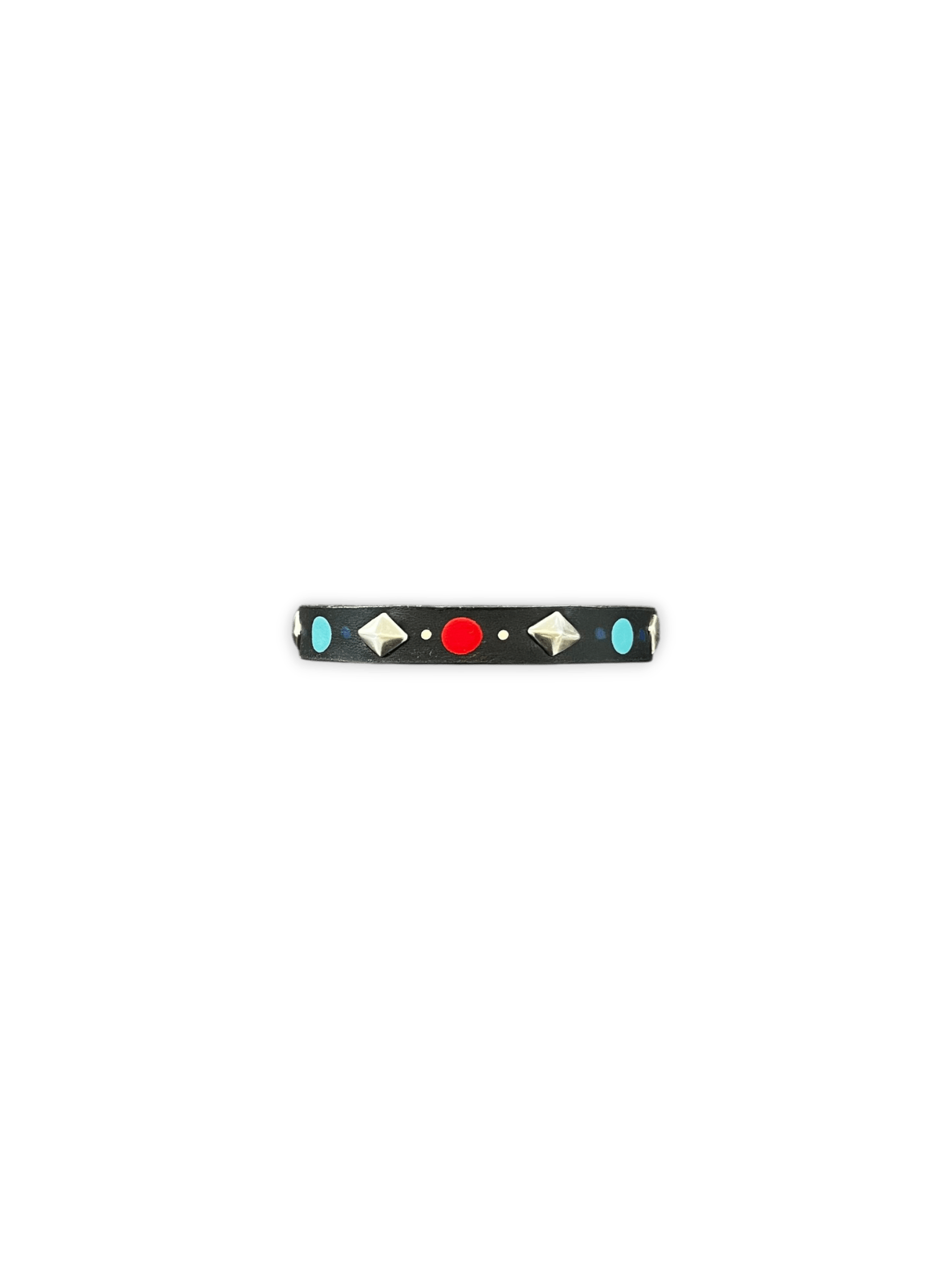 HTC PREMIUM BRACELET BLACK WITH STUDS AND POIS