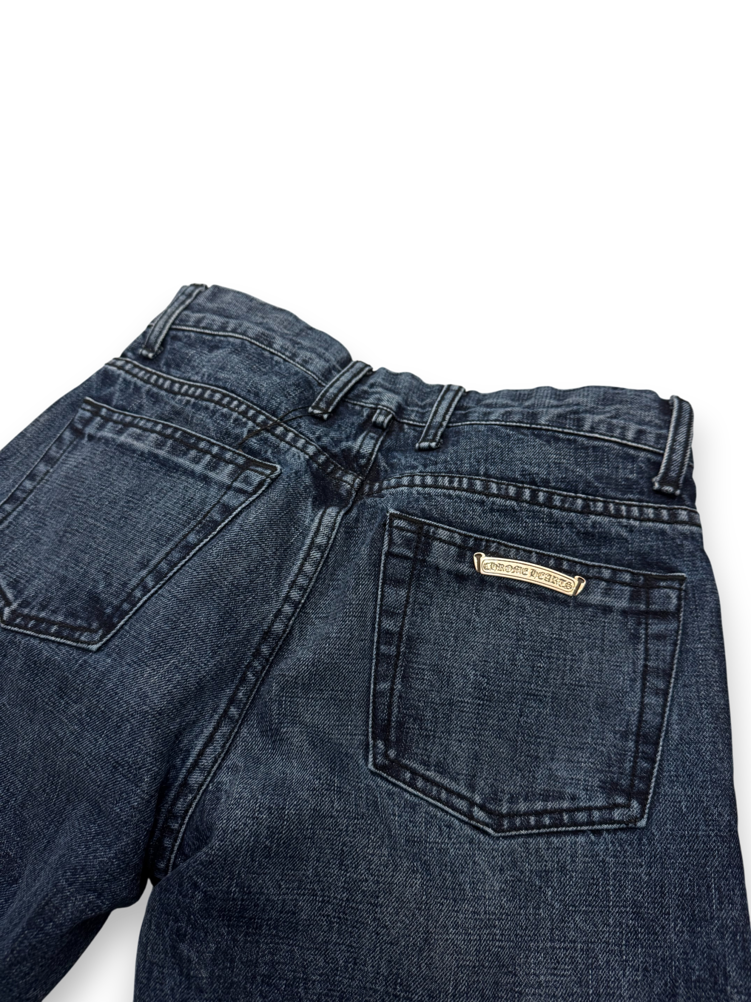 Chrome Hearts Chrome Hearts Straight Leg Indigo Wash Denim Jeans