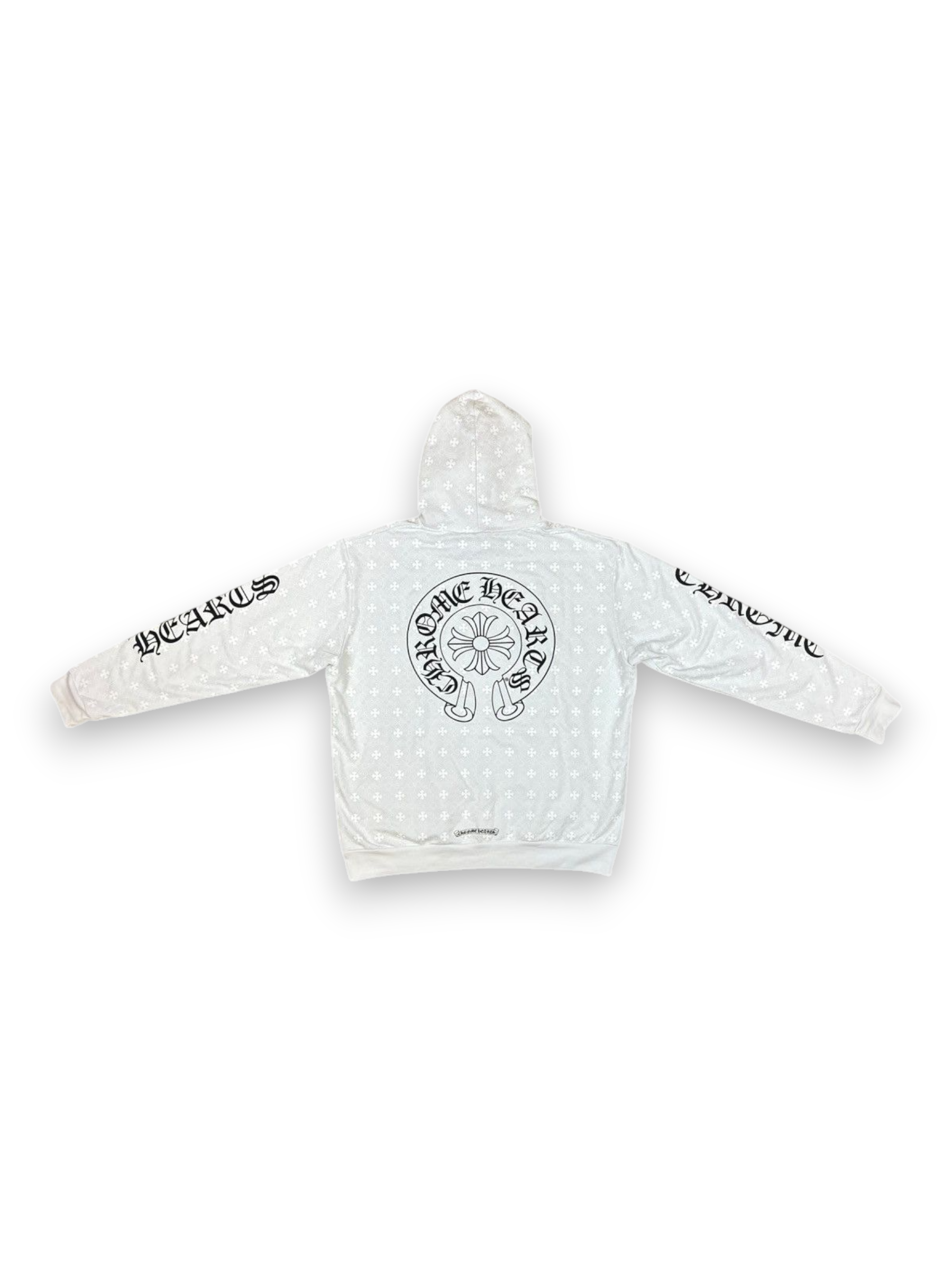 Chrome Hearts Cross Monogram Hoodie White