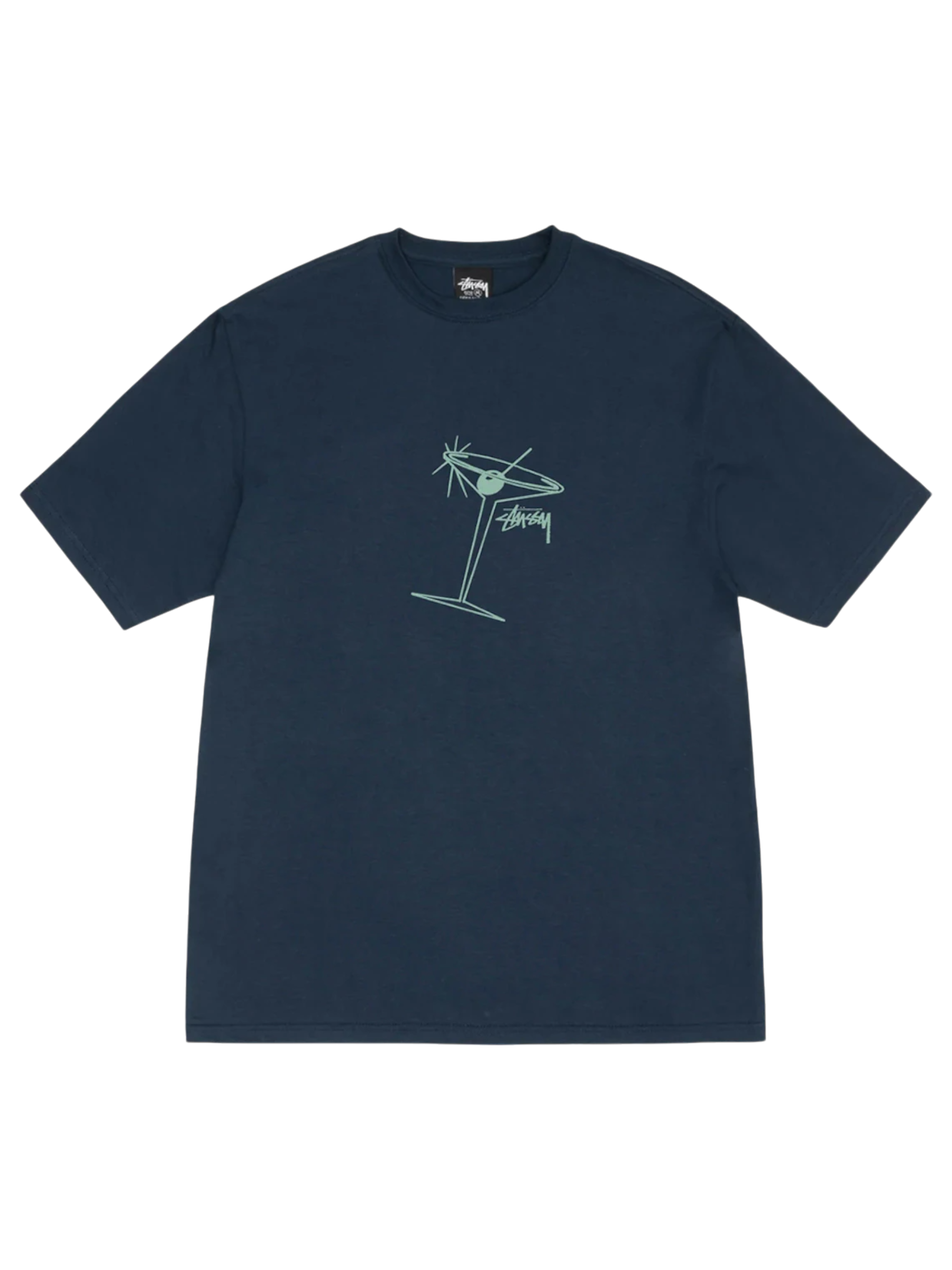 Stussy Martini Tee Navy