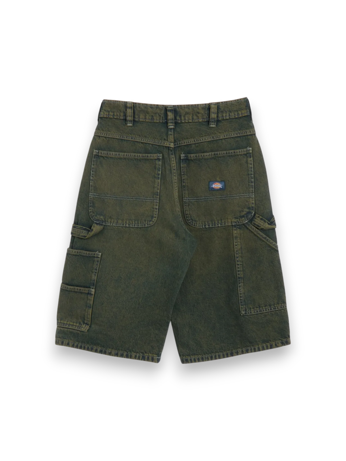Dickies Men's Loose Denim Painter Shorts Green