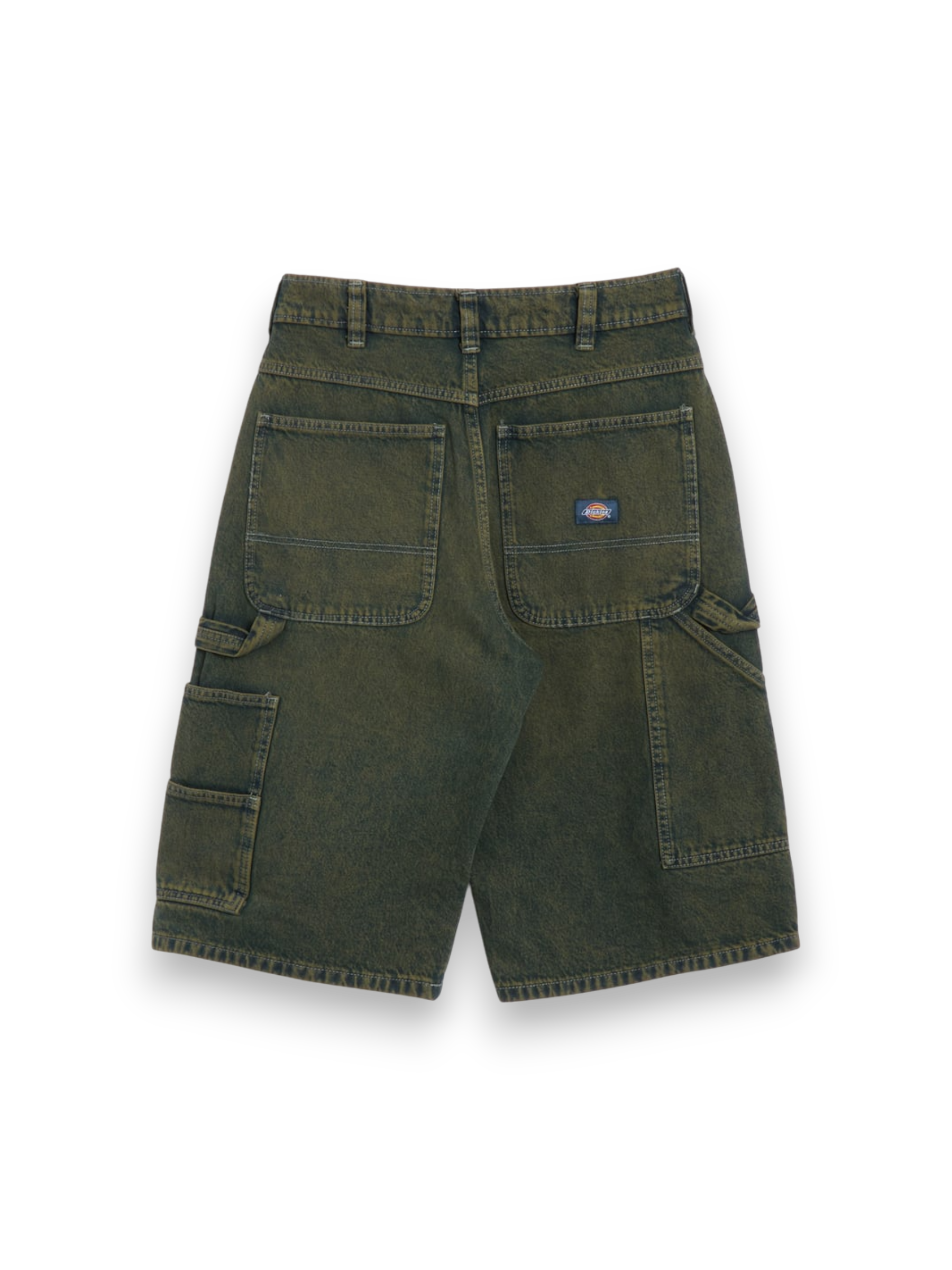 Dickies Men's Loose Denim Painter Shorts Green