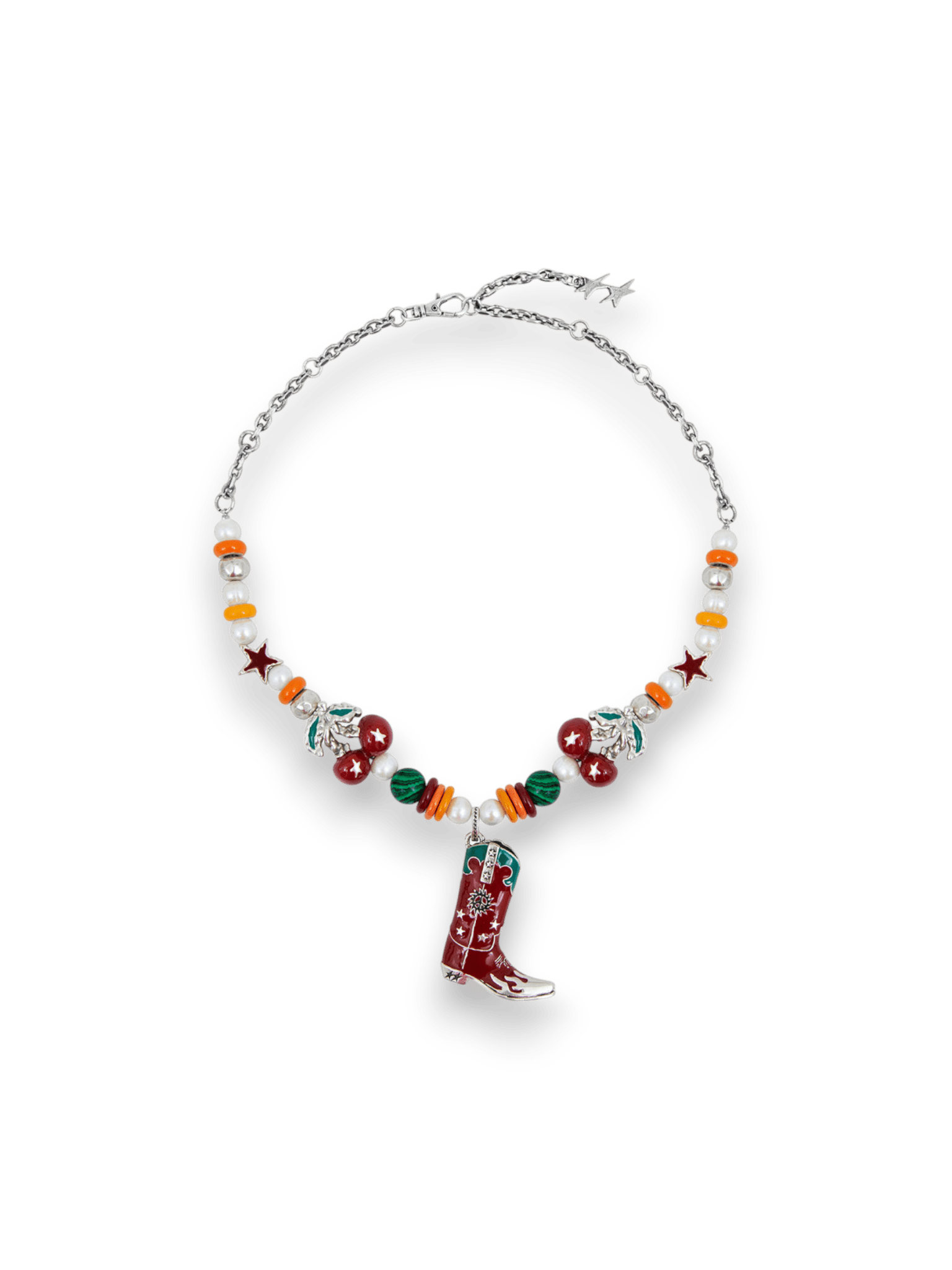 Twojeys Summer Boot Necklace