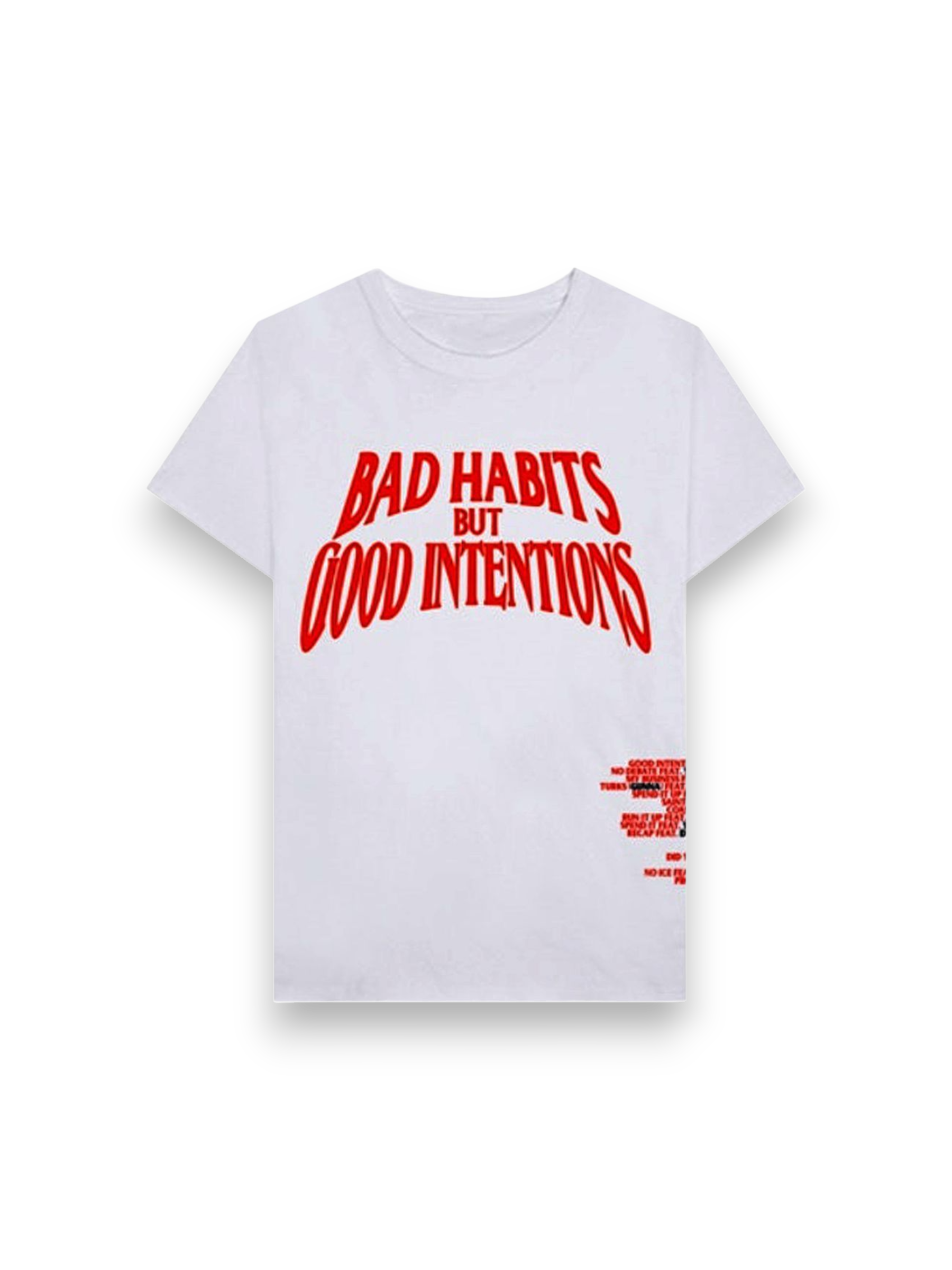 Nav x Vlone Bad Habits Tee White