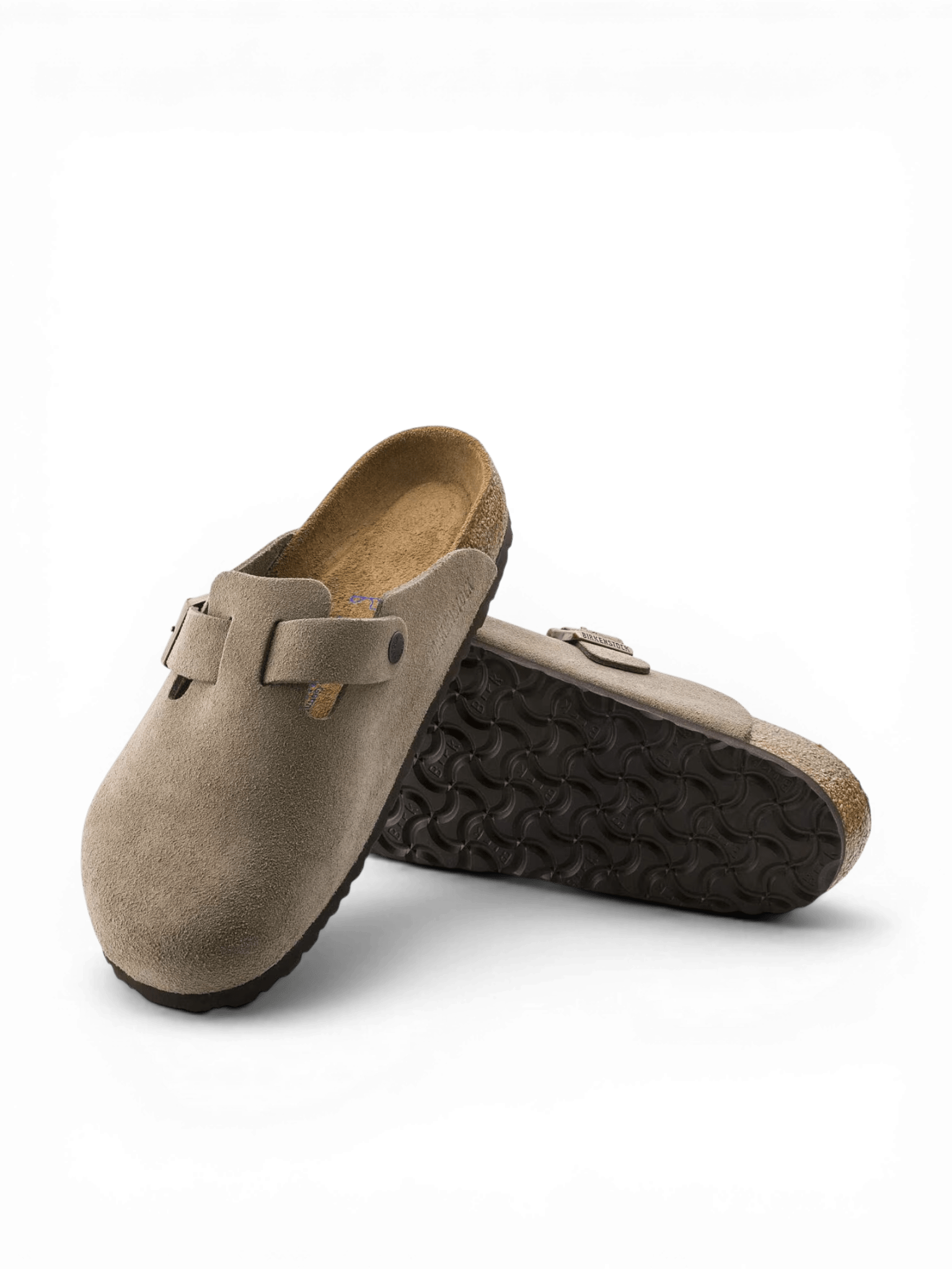 Birkenstock Boston Suede Taupe