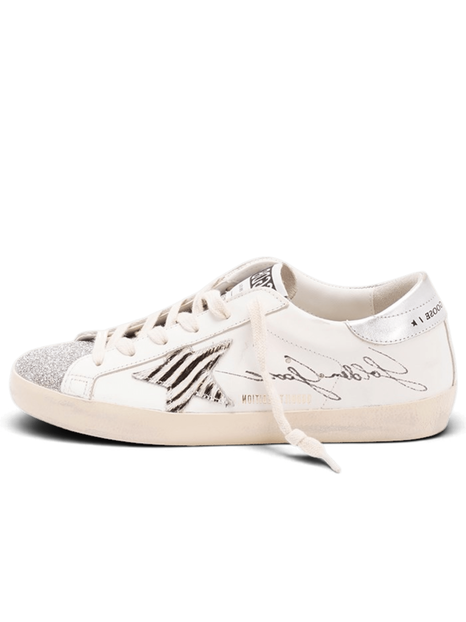Golden goose Super Star Classic With Swarovski Zebra 