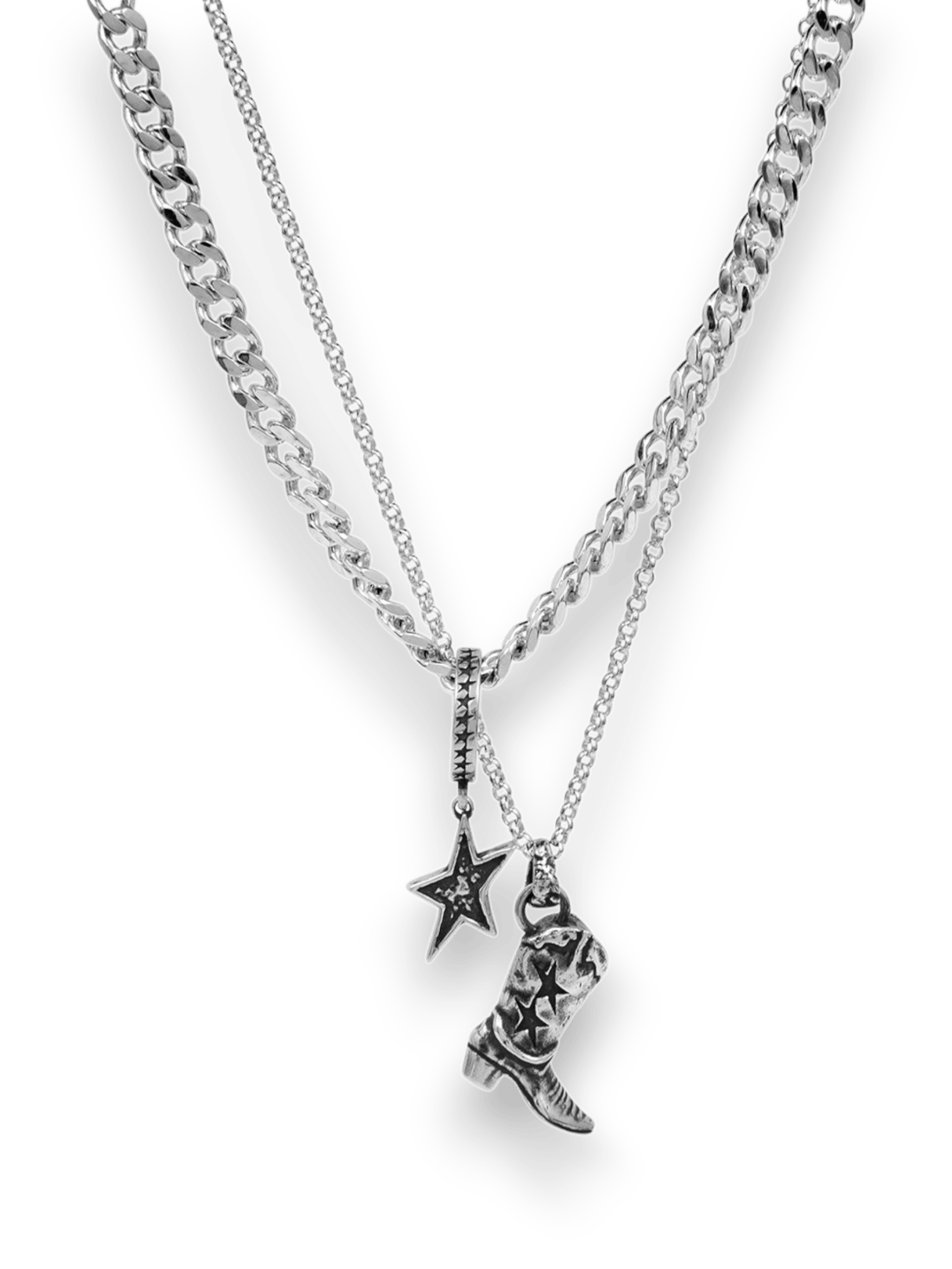 Twojeys Boot Double Chain